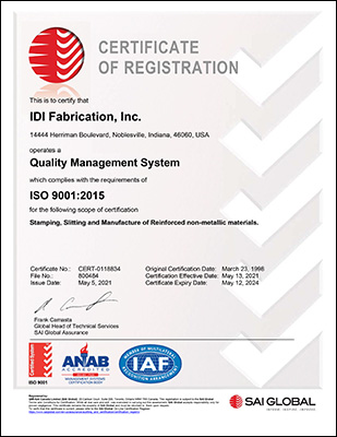 QMS certificate